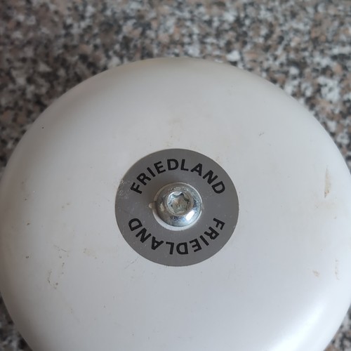 Friedland white alarm bell - white,