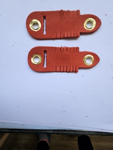 Rust leather alymeri - rust,