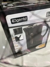 Elgento litre black kettle - elgento, 1.7