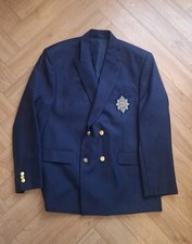Vintage Mens Coldstream Guards Blue Blazer Size 42 British Army