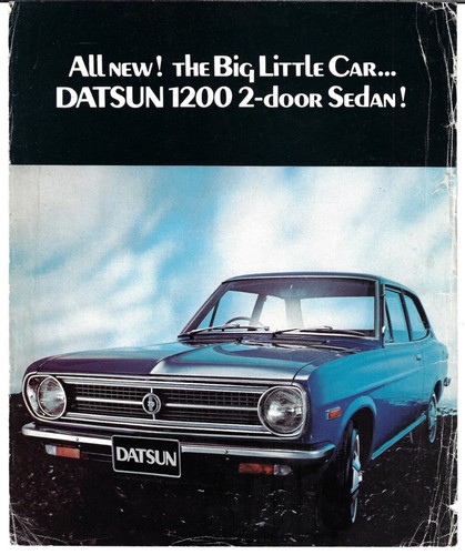Datsun 1200 saloon 1972 - datsun, 2-dr