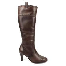 Clarks Knee Boots Brown