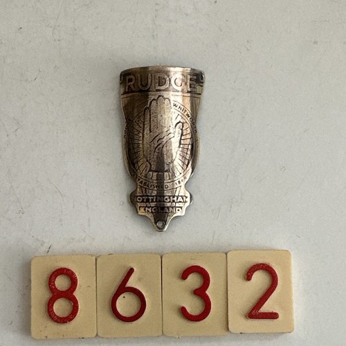 Brass rudge head tube - rudge,