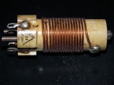 Vintage Ceramic Coil HF Radio