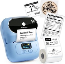 Bluetooth Label Maker Barcode