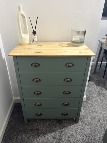 Solid pine chest drawers in - pine,