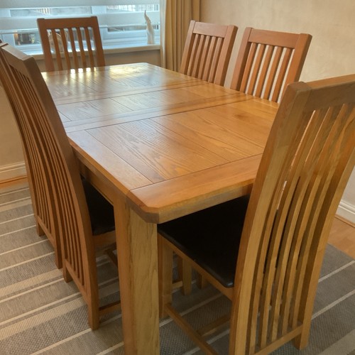 Wooden seater dining table - 6-seater,