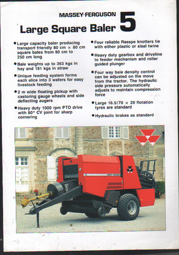 1988 massey ferguson large - ferguson, "5"