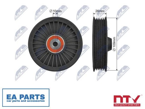 Tensioner pulley ribbed - tensioner, pulley,