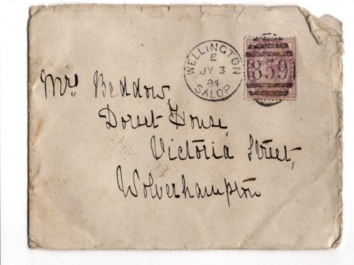 Wellington salop jul - 3, 1884