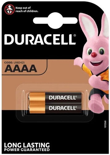 Aaaa batteries duracell - 2x,