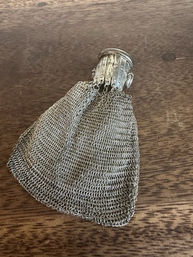 Antique victorian silver - silver, chain