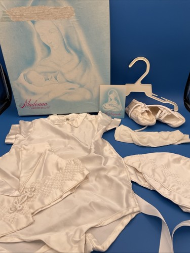 Vtg madonna baby boy - madonna, white