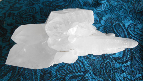 Large clear quartz - quartz, rock