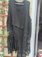 Sarah Santos Black Linen &