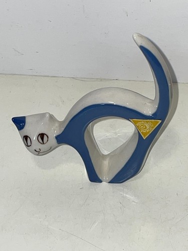 Royal dux bohemian cat - cat,