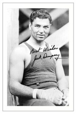 JACK DEMPSEY Signed Autograph