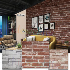 3D Red Brick Effect Wallpaper