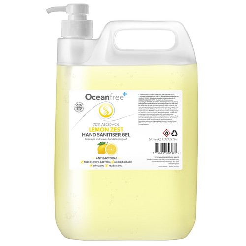 Hand sanitiser gel sanitizer - gel,