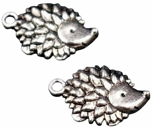 Hedgehog silver coloured - hedgehog,