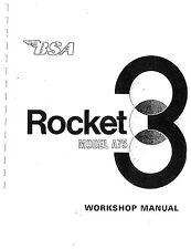BSA Workshop Manual Book 1969