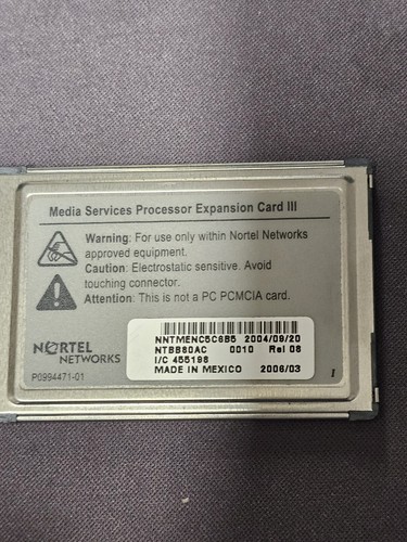 Nortel networks media services - nortel,