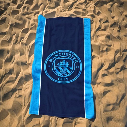Manchester city large towel - manchester,