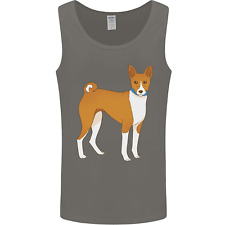 A Basenji Hunting Dog Mens Vest Tank Top