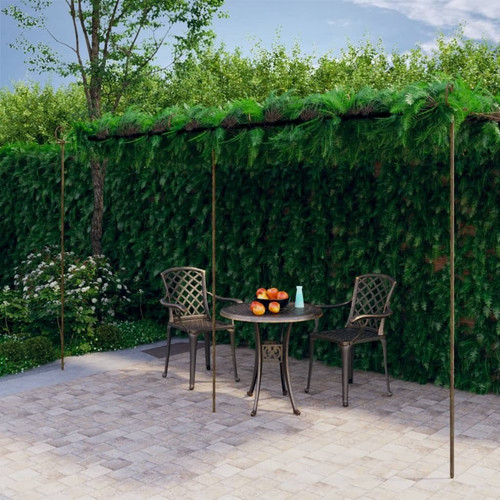 Garden pergola antique brown - garden,