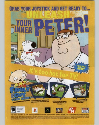 Family guy video game - guy, print