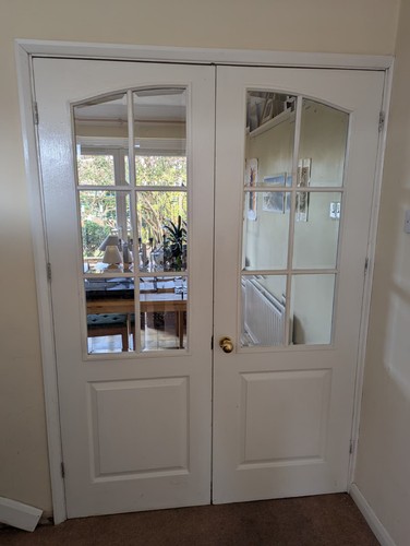 Solid wood double interior