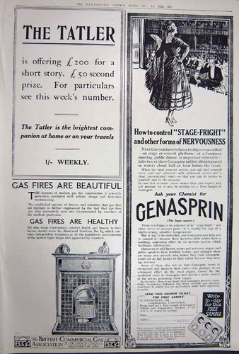 Original old vintage print - original,