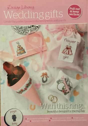 Cross stitch chart - cross, wedding