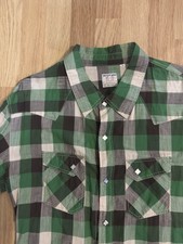 The Flat Head  Western Check Shirt. Spring Weight Fabric