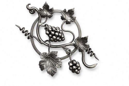 Wrought iron ornament - iron,