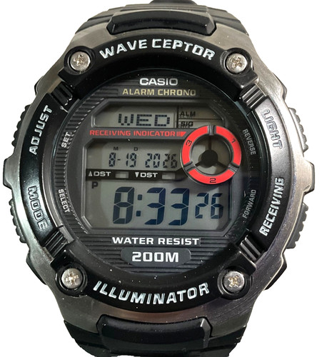 Casio atomic wave ceptor - casio,