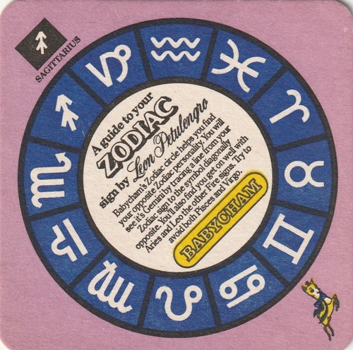 Beer mat babycham a guide - beer,
