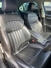 SKODA SUPERB MK3 SALOON COMPLETE BLACK LEATHER INTERIOR HEATED