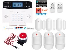 Z22 Tuya WiFi APP GSM Wireless Home Security Alarm System+Alexa+Google Assistant