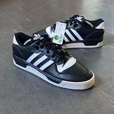 2019 Adidas Rivalry Low Samples UK8.5 / US9 Black White Originals Rare BNWT OG