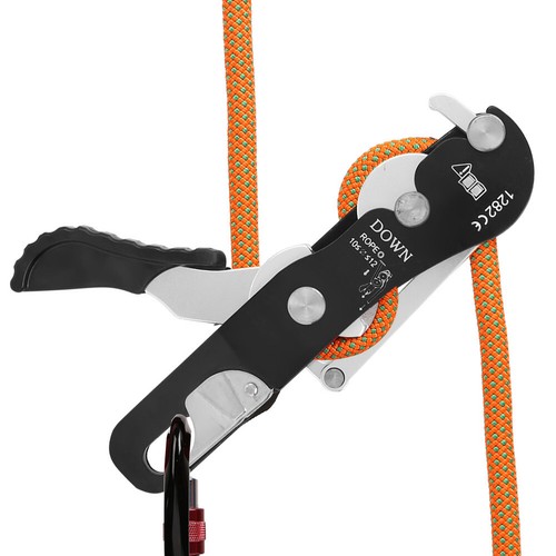 Climbing descender self - descender,