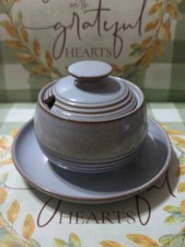 Denby GREYSTONE Sugar Bowl
