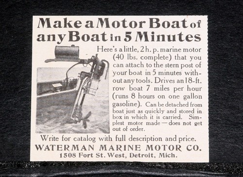 1907 old magazine print - 1907,