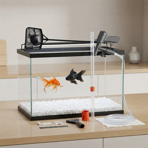 Complete aquarium cleaner kit - complete,