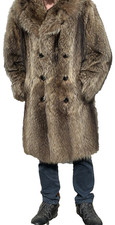 Vintage Raccoon men's coat -