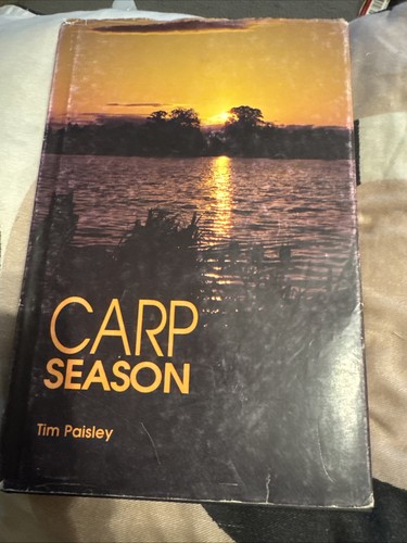 Carp season hardback book - carp,