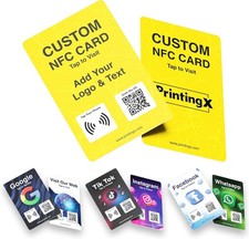 Custom NFC Business Card with