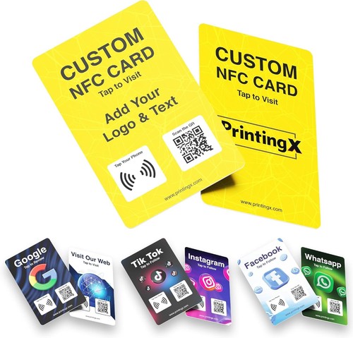 Custom nfc business card with - custom,