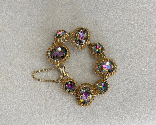 Vtg schiaparelli gold tone - vtg,