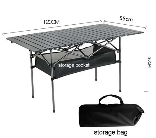 120cm folding bbq table picnic - 120cm,